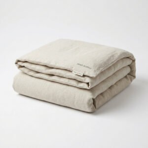 Washed Linen Duvet Cover