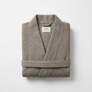 Waffle Cotton Robe